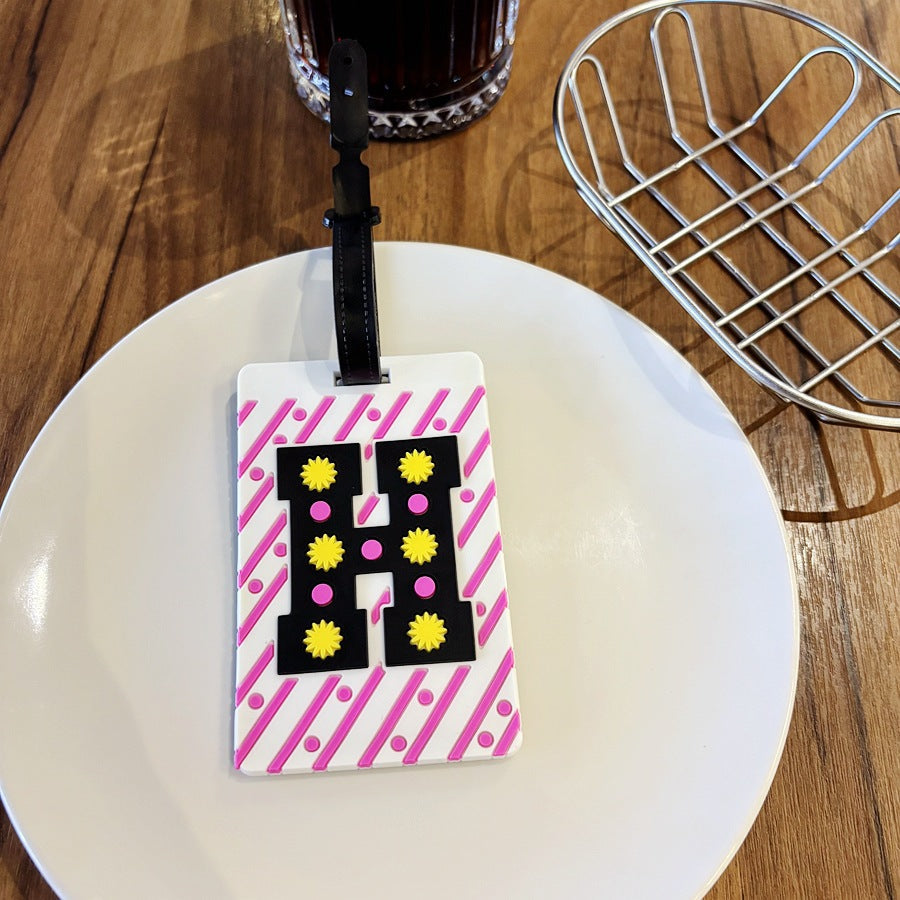 Playful Alphabet Luggage Tag Stornfield