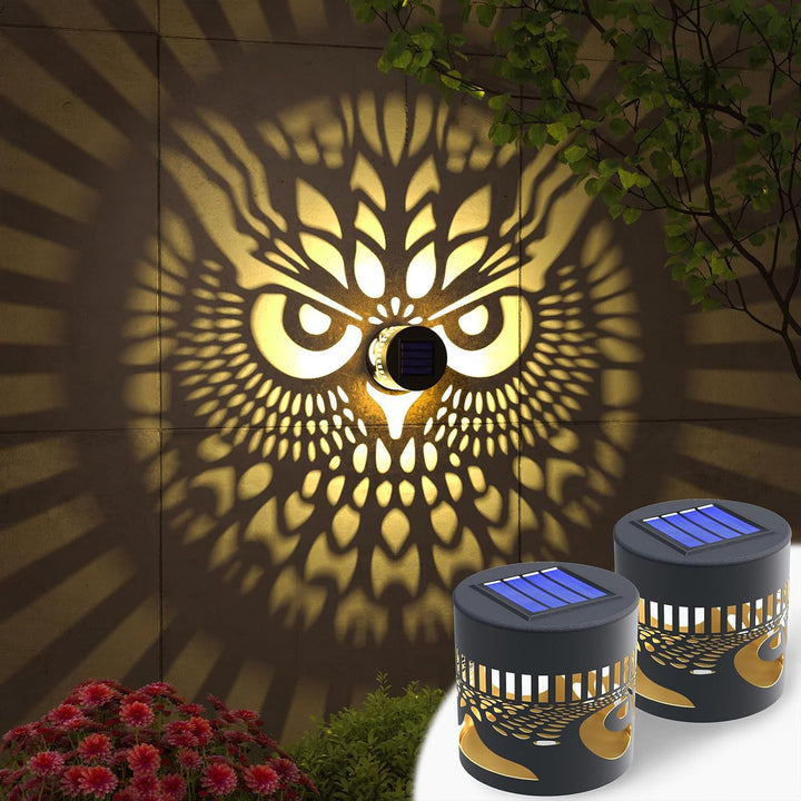 Decorative Solar RGB Mandala Projection Wall And Stake Garden Light Stornfield