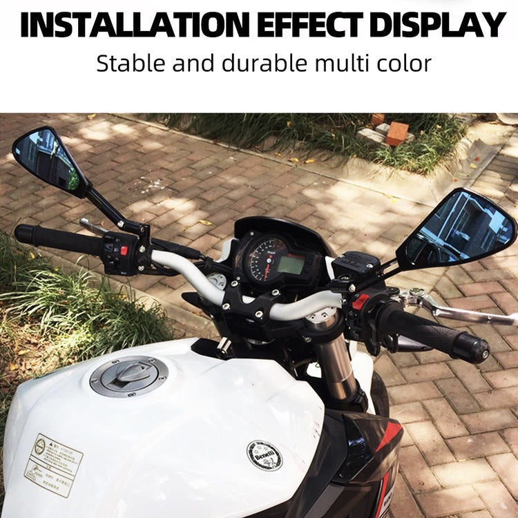 Adjustable Sport Motorcycle Rearview Mirrors Stornfield