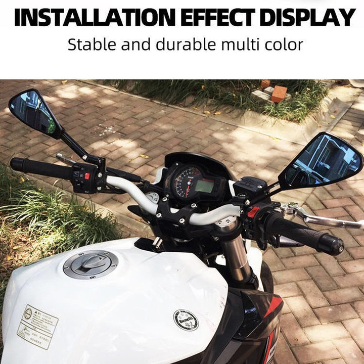 Adjustable Sport Motorcycle Rearview Mirrors Stornfield