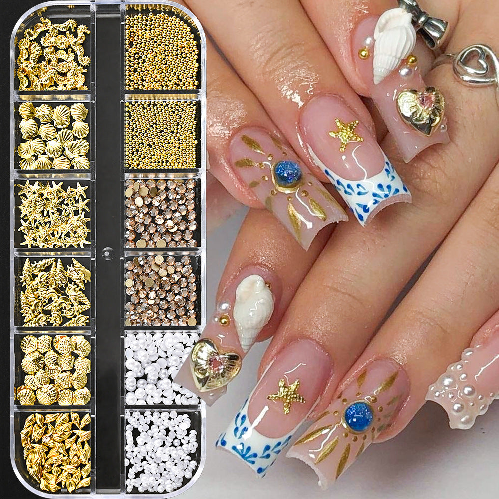 Premium Nail Art Decoration Charms Set
