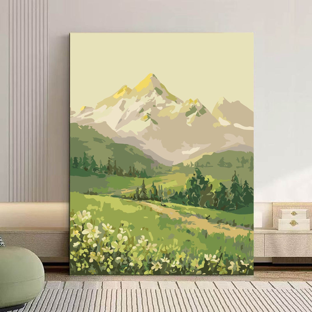 Scenic Mountain Landscape Canvas Art Stornfield 1785768018