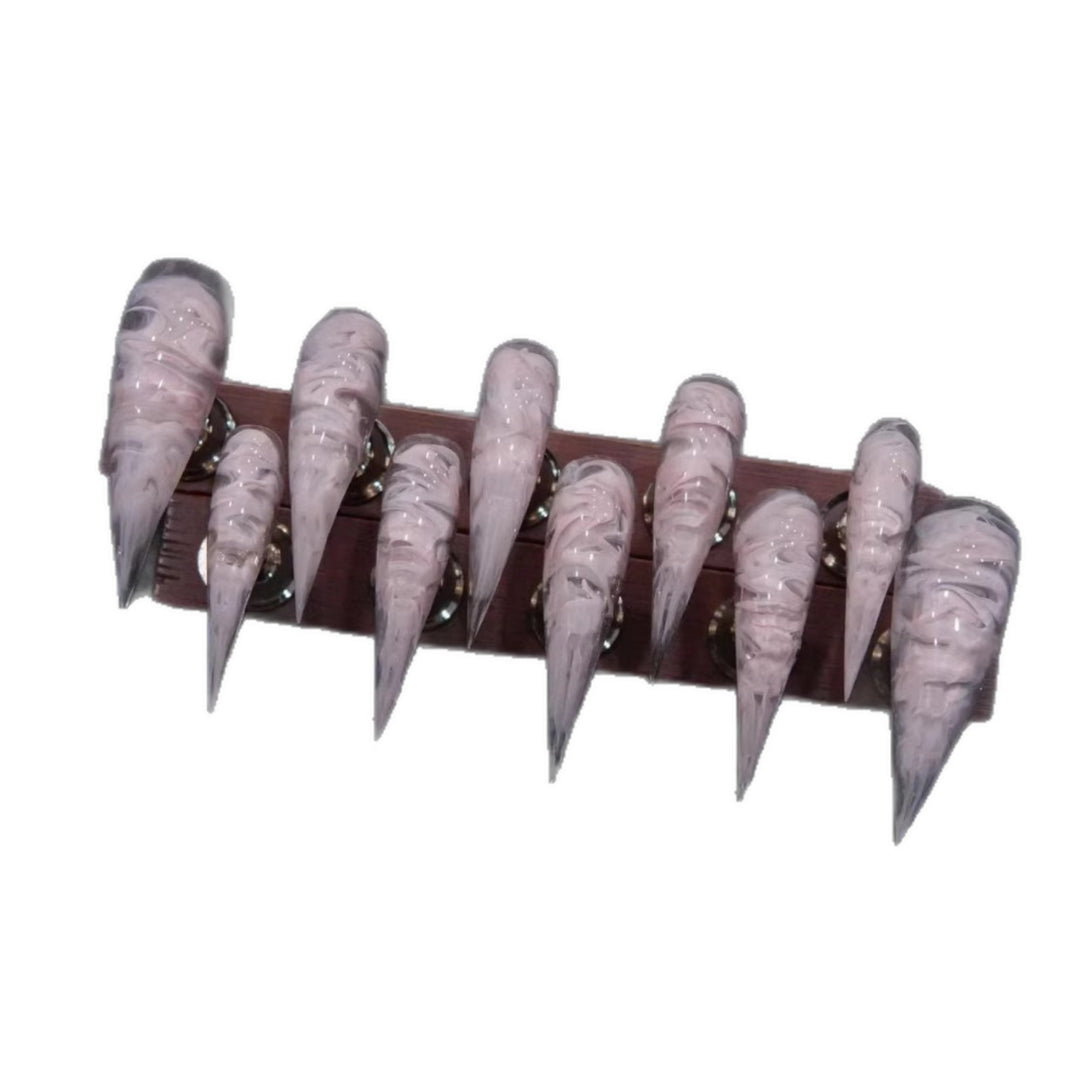 Artistic Stiletto Nail Enhancements Set