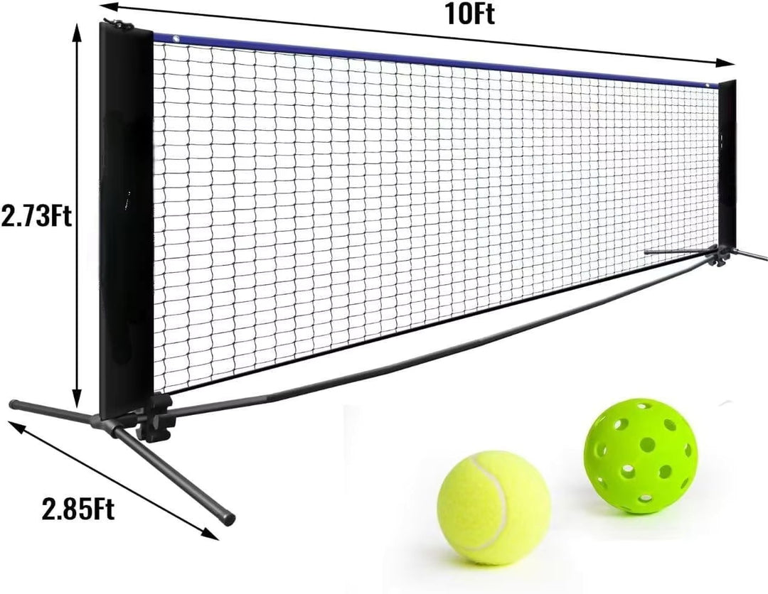 Portable Outdoor Tennis Net System Stornfield