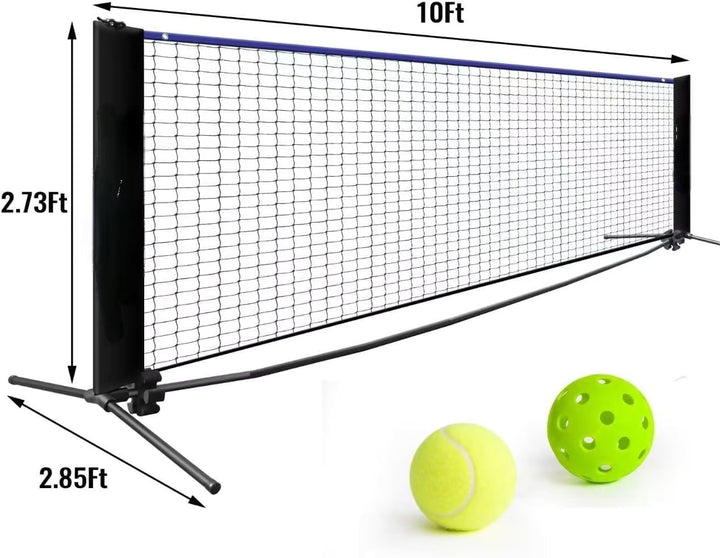 Portable Outdoor Tennis Net System Stornfield