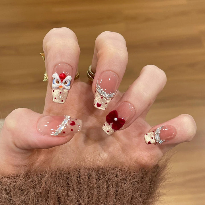Creative nail art with flower and fruit motifs Stornfield