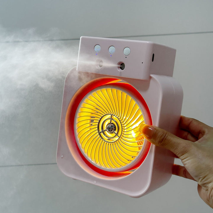 Unisex Portable Mini Fan with Multiple Speed Settings and USB Charging Function Stornfield