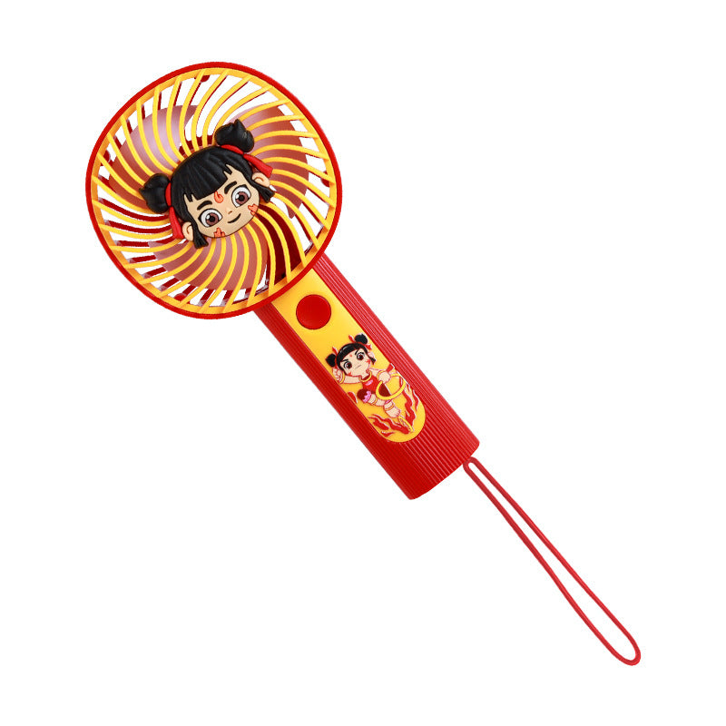 Unisex Portable Hand Fan with Cute Children's Design Stornfield
