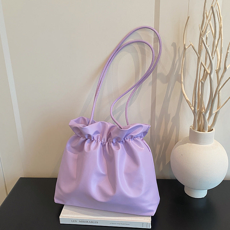 Functional Drawstring Handbag