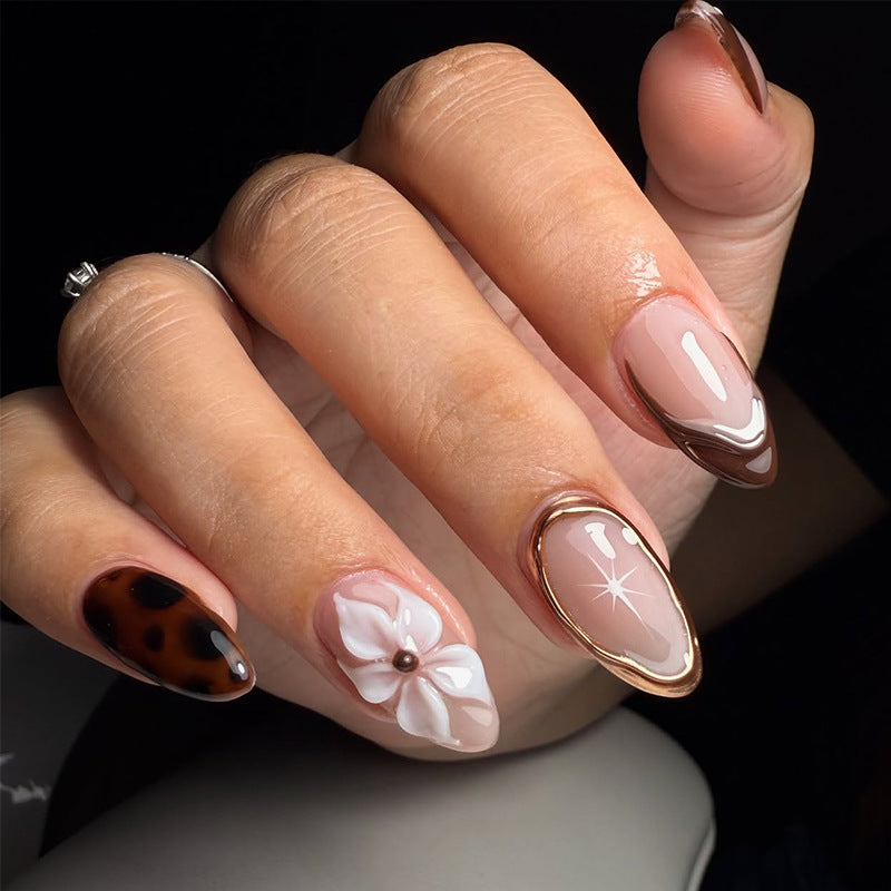 Creative Artistic Press-On Nail Art Stornfield