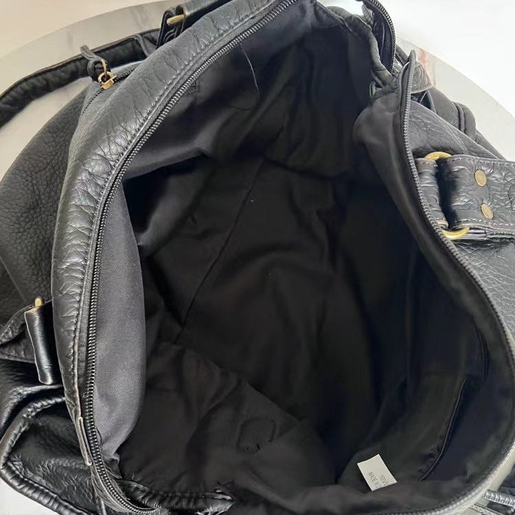 Ladies Shoulder Bag PU Leather Spacious with Laptop Compartment and Adjustable Strap | Stornfield