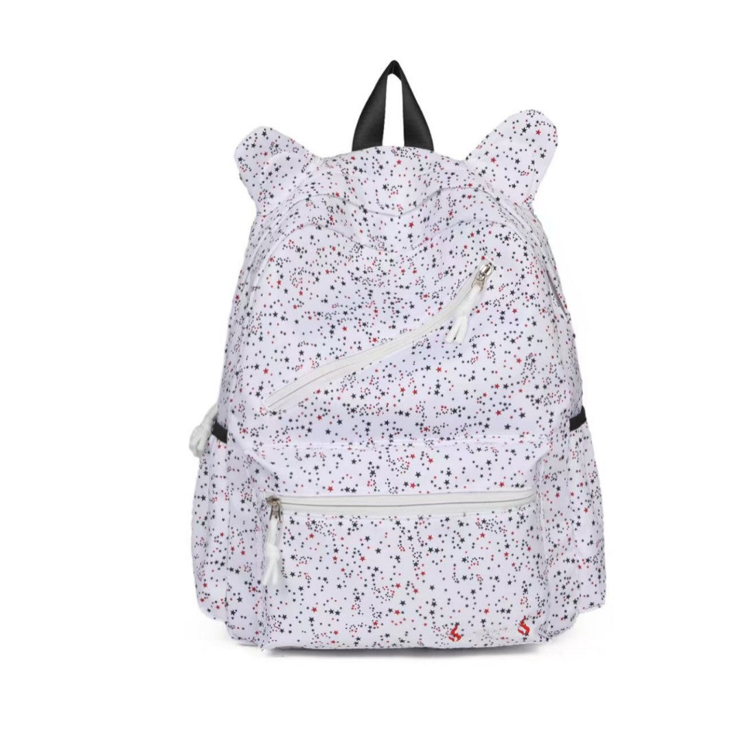Backpack with Stylish Animal Ear Design and Multifunctional Compartments Stornfield