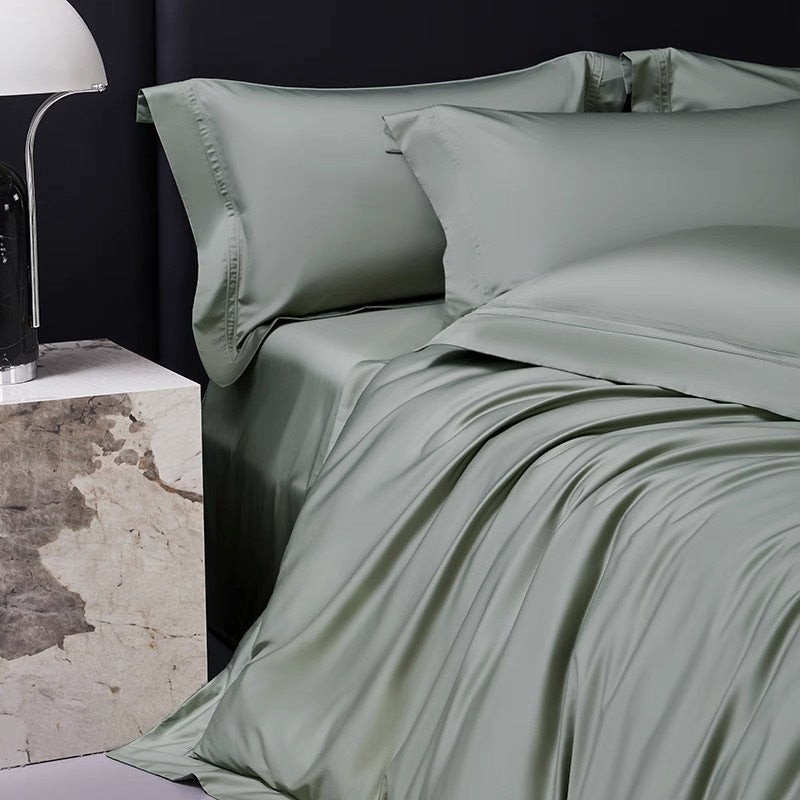 Luxury Sateen-Weave Duvet Cover and Sheet Set
