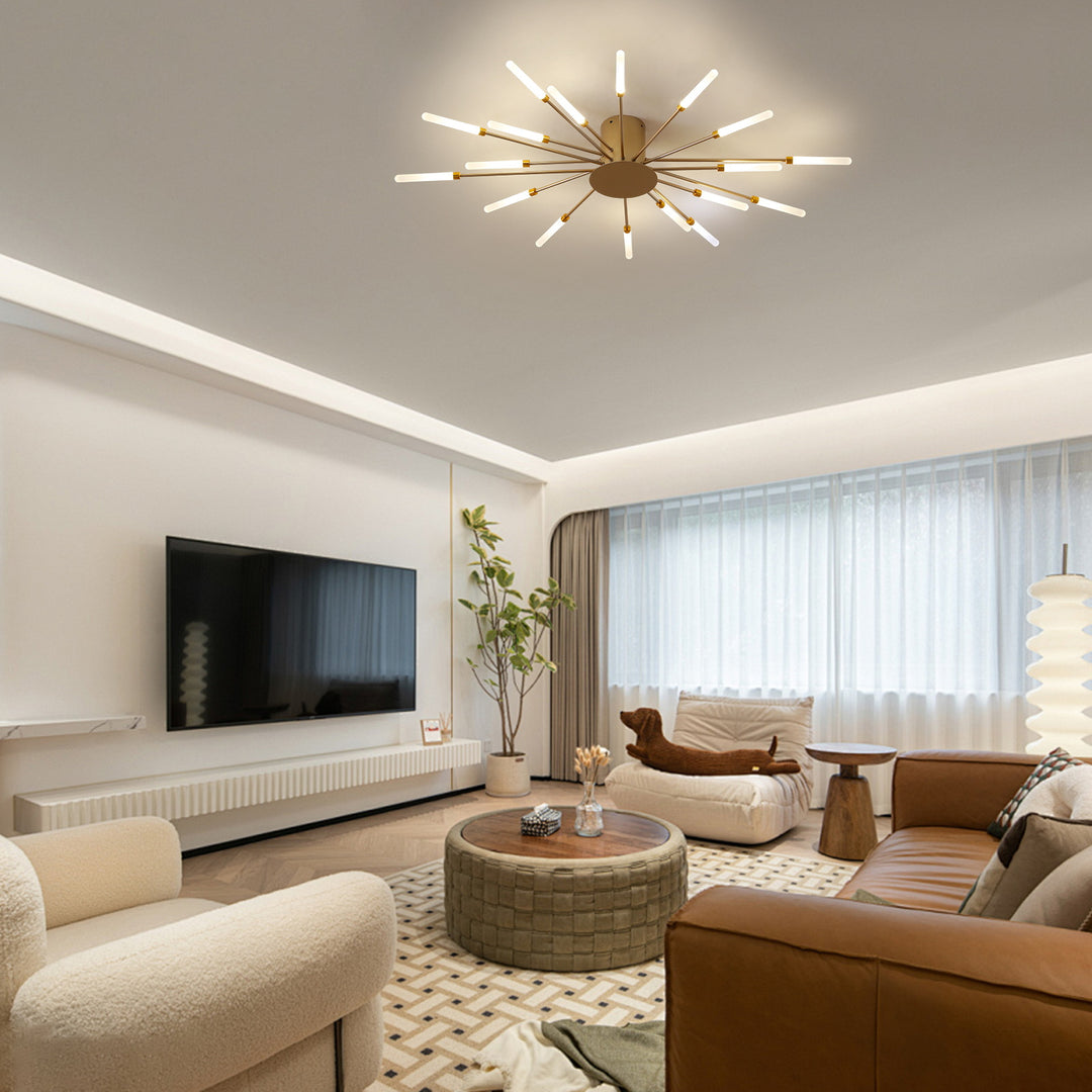 Starburst Ceiling Light Fixture