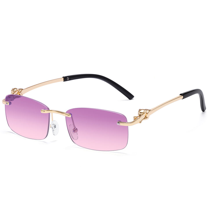 Women's elegant sunglasses with intricately designed metal frame Stornfield