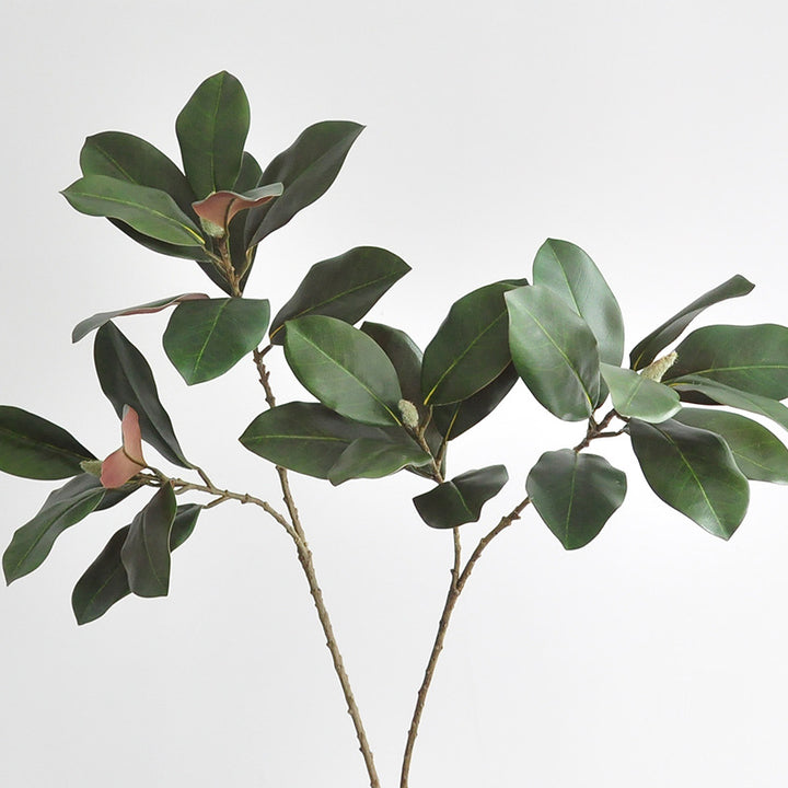 Artificial Magnolia Leaf Stem