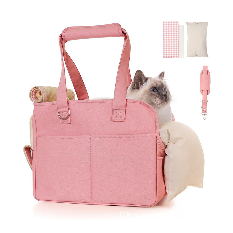 Pet carrier bag with cozy interior Stornfield