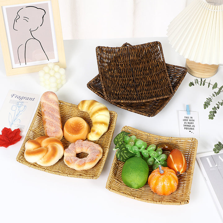 Handcrafted Natural Woven Tray Stornfield