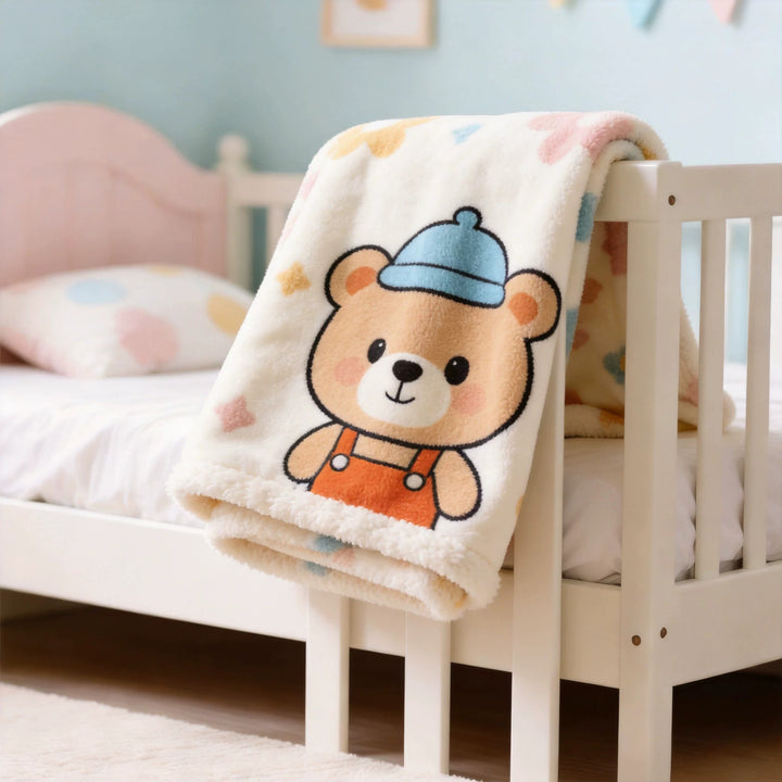 Children's cuddly blanket with animal motif Stornfield