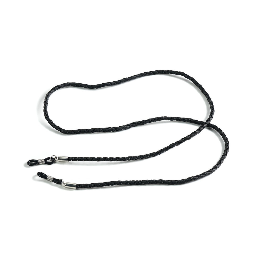 Braided Leather Eyewear Holder Stornfield