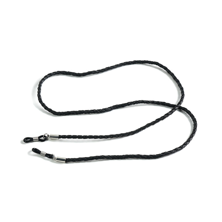 Braided Leather Eyewear Holder Stornfield
