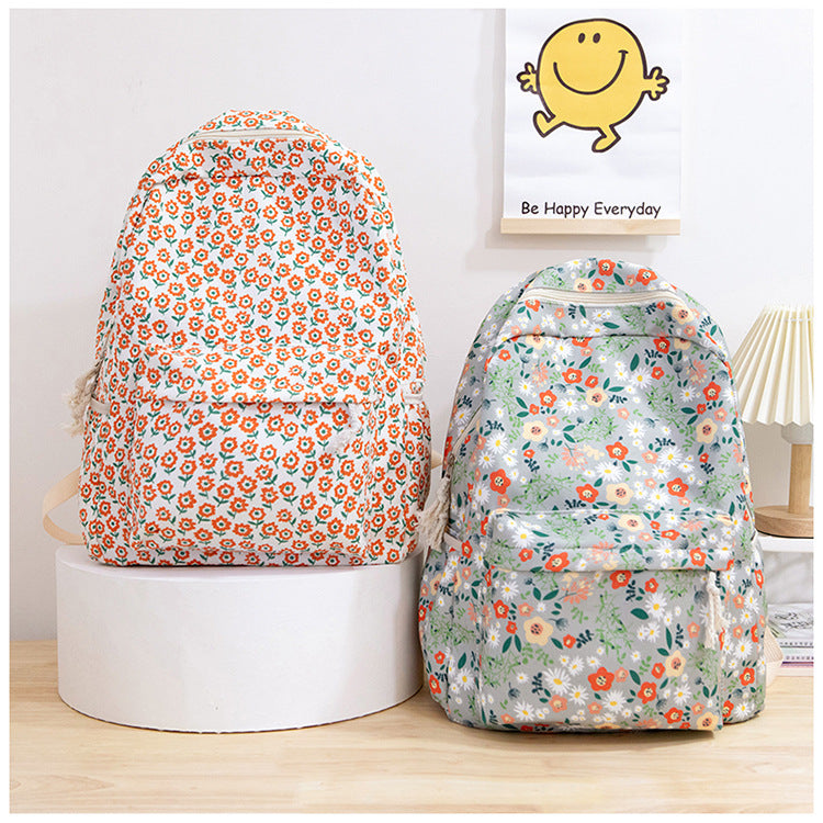 Flower Pattern Backpack Stornfield