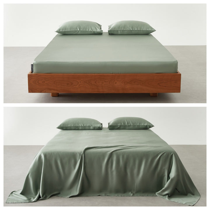Premium Satin Bed Sheet Set