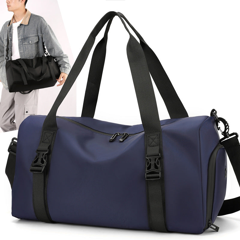 Sporty travel bag with individual compartment design and durable material Stornfield