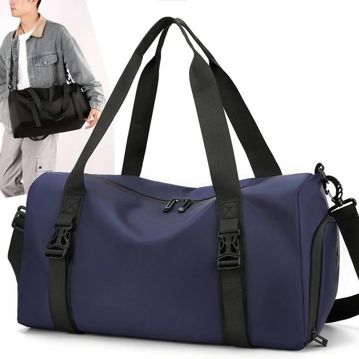 Sporty travel bag with individual compartment design and durable material Stornfield
