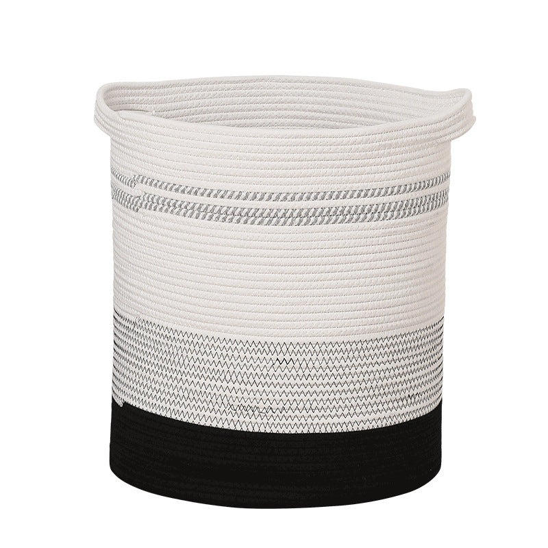 Women's storage basket with modern striped design Stornfield