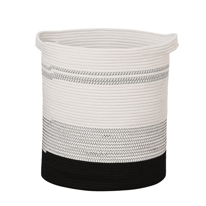 Women's storage basket with modern striped design Stornfield