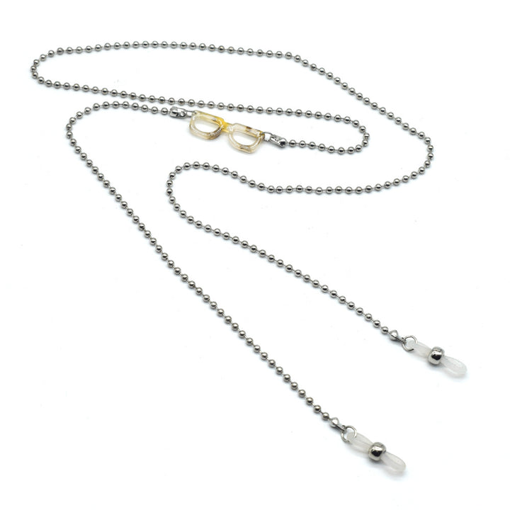 Adjustable Silver Eyewear Chain Stornfield