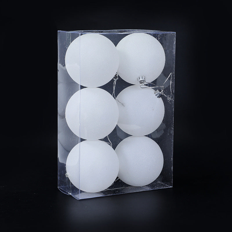Frosted Decorative Ball Ornaments Stornfield