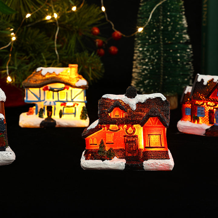 Nostalgic Christmas Village House Decoration Stornfield