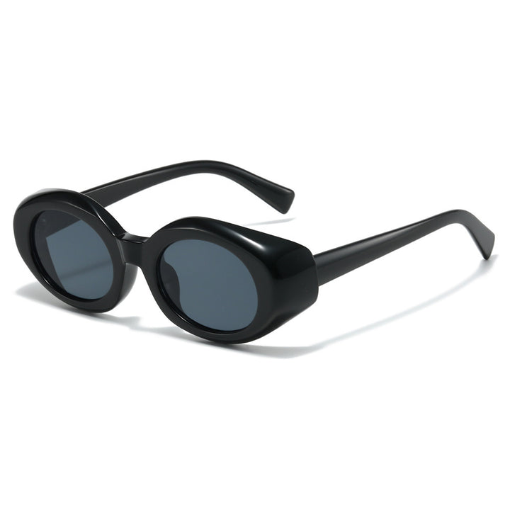 Oversized Geometric Sunglasses with Thick Frames Stornfield