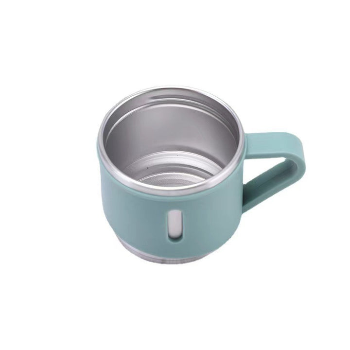 Women’s stainless steel vacuum flask with two accompanying cups Stornfield