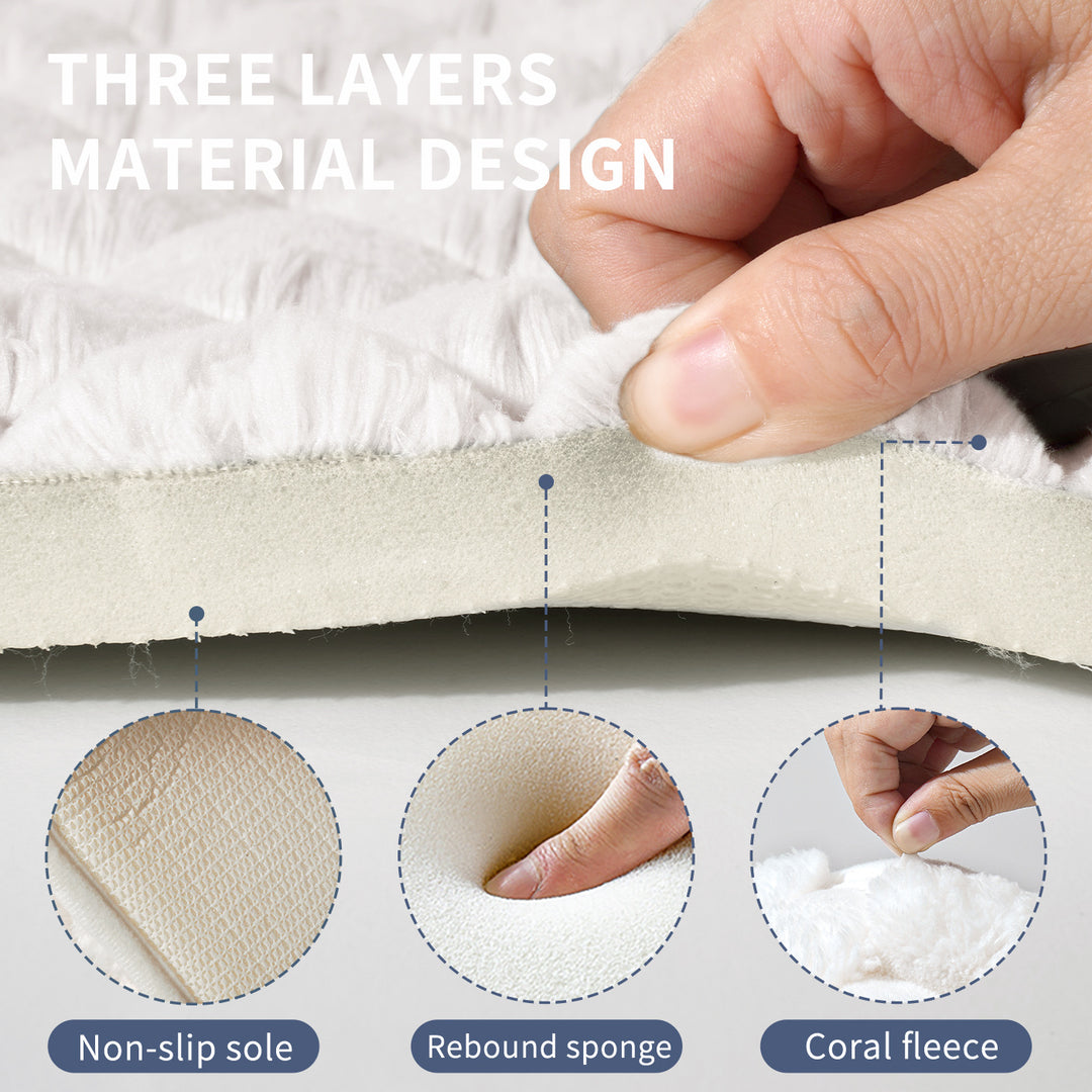 Absorbent Honeycomb Bath Mat