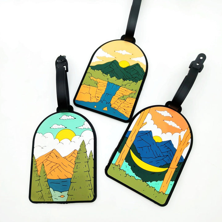 Adventure-Themed Luggage Tag Stornfield