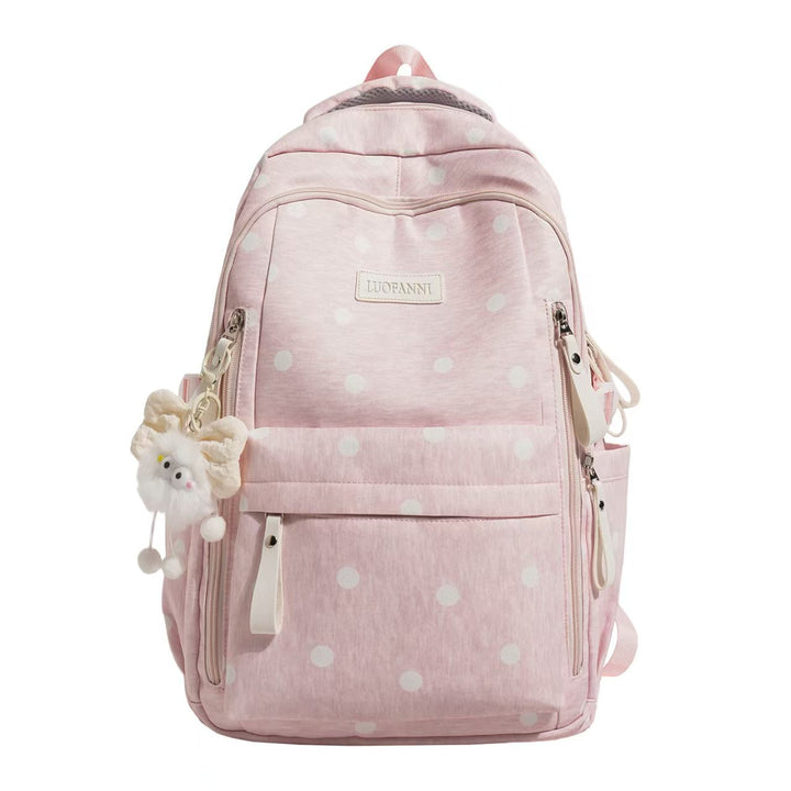 Polka Dot Multi-Pocket Backpack Stornfield