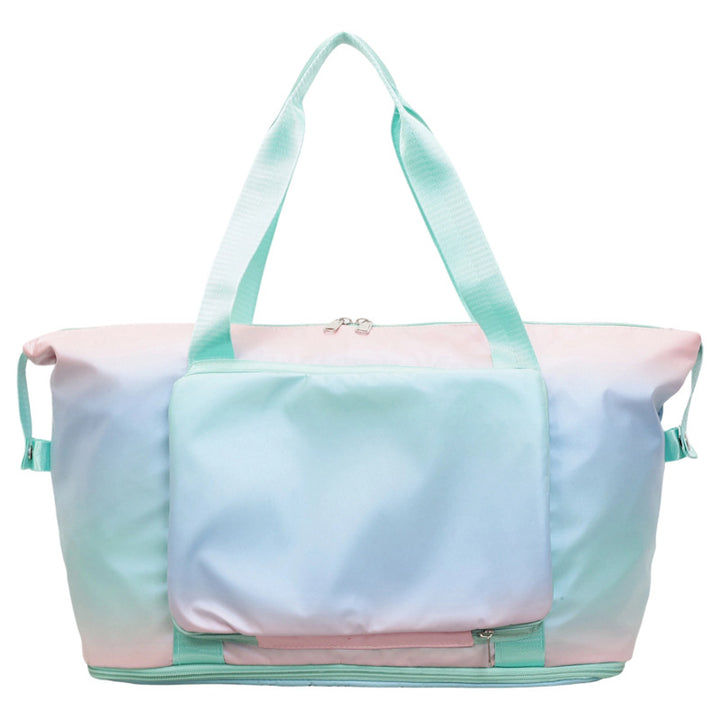 Color Block Travel Duffle Bag Stornfield
