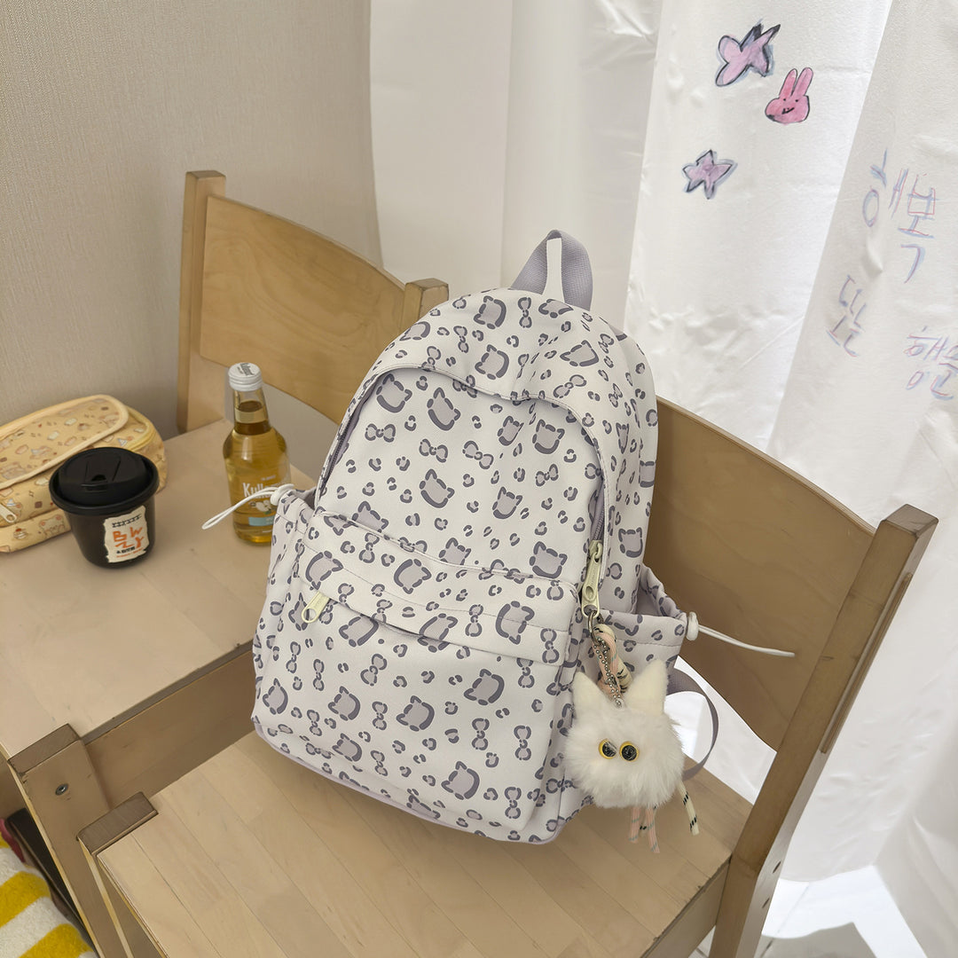 Playful Patterned Student Backpack Stornfield