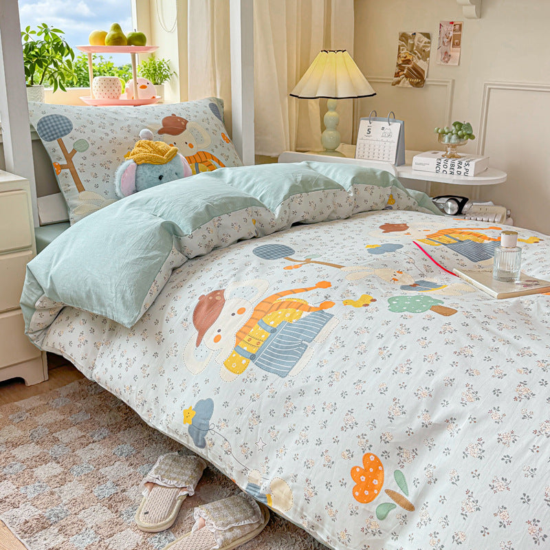 Playful Panda-Themed Bedding Set