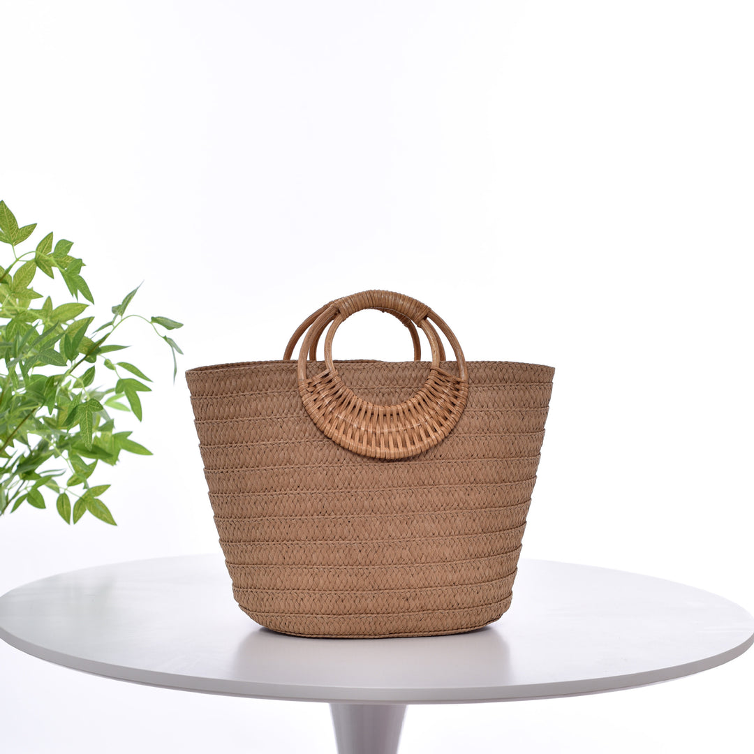 Handbag with Braided Handle Stornfield