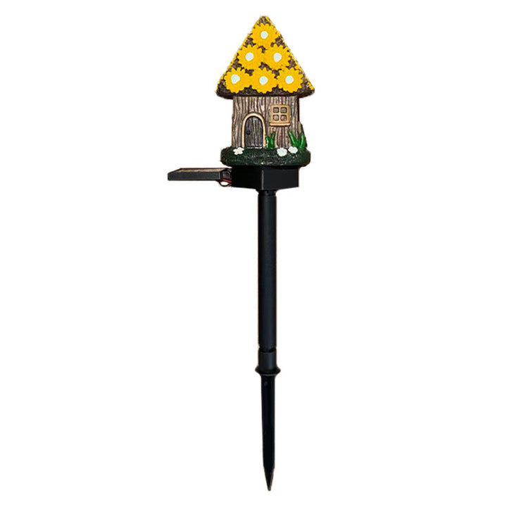 Welcoming Birdhouse Solar Pathway Stake Light With Dusk-To-Dawn Sensor Stornfield