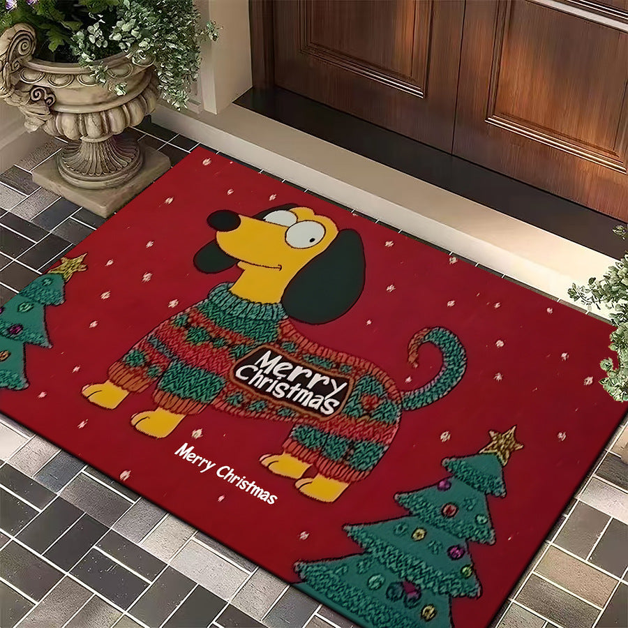 Decorative Christmas-Themed Entrance Mat Stornfield