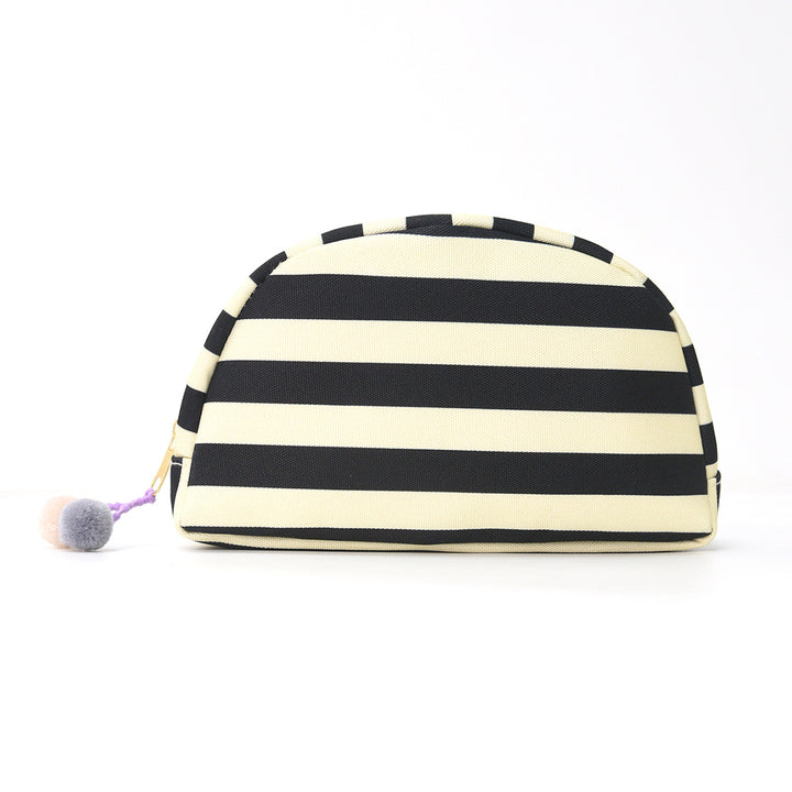 Cosmetic bag with striking stripe pattern Stornfield