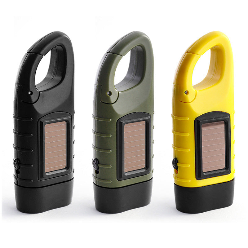 Multifunctional Solar Led Flashlight Stornfield