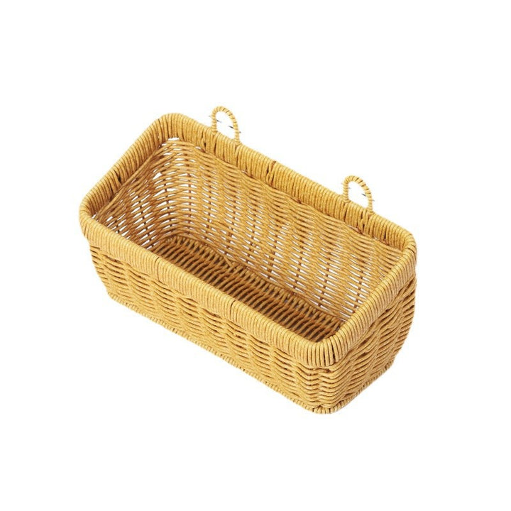 Handwoven Rectangular Storage Basket Stornfield