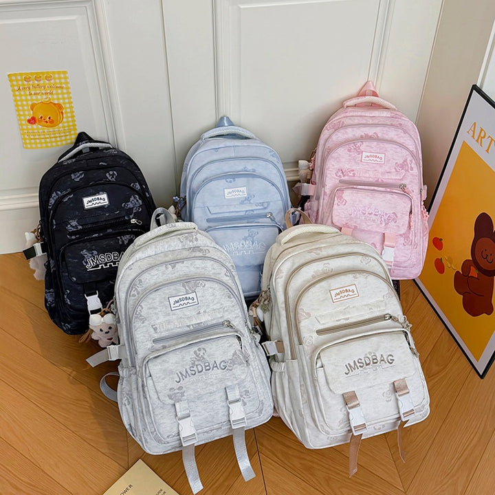 Multi-Functional Printed Backpack Stornfield