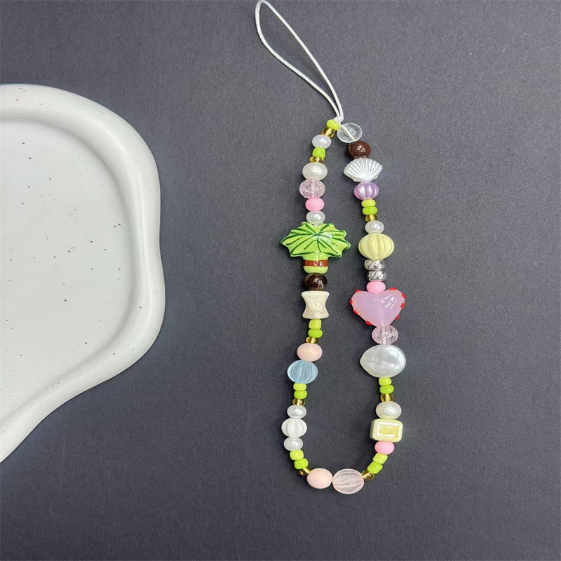 Whimsical Beaded Charm Necklace Stornfield 1790136000